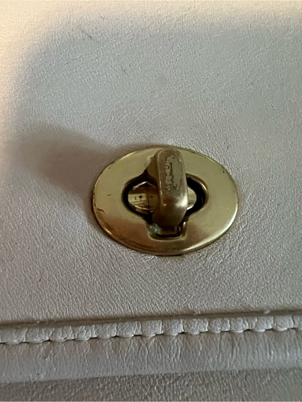 Coach Bone Leather Court Crossbody with Turn-Lock Hardware - Picture 8 of 10
